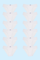 CEYSAN 12' li Ceysan Beyaz Erkek Spor Kilot - Thumbnail