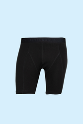 CEYLANOĞLU - CEYLANOĞLU 3'lü Uzun Siyah Erkek Likralı Boxer